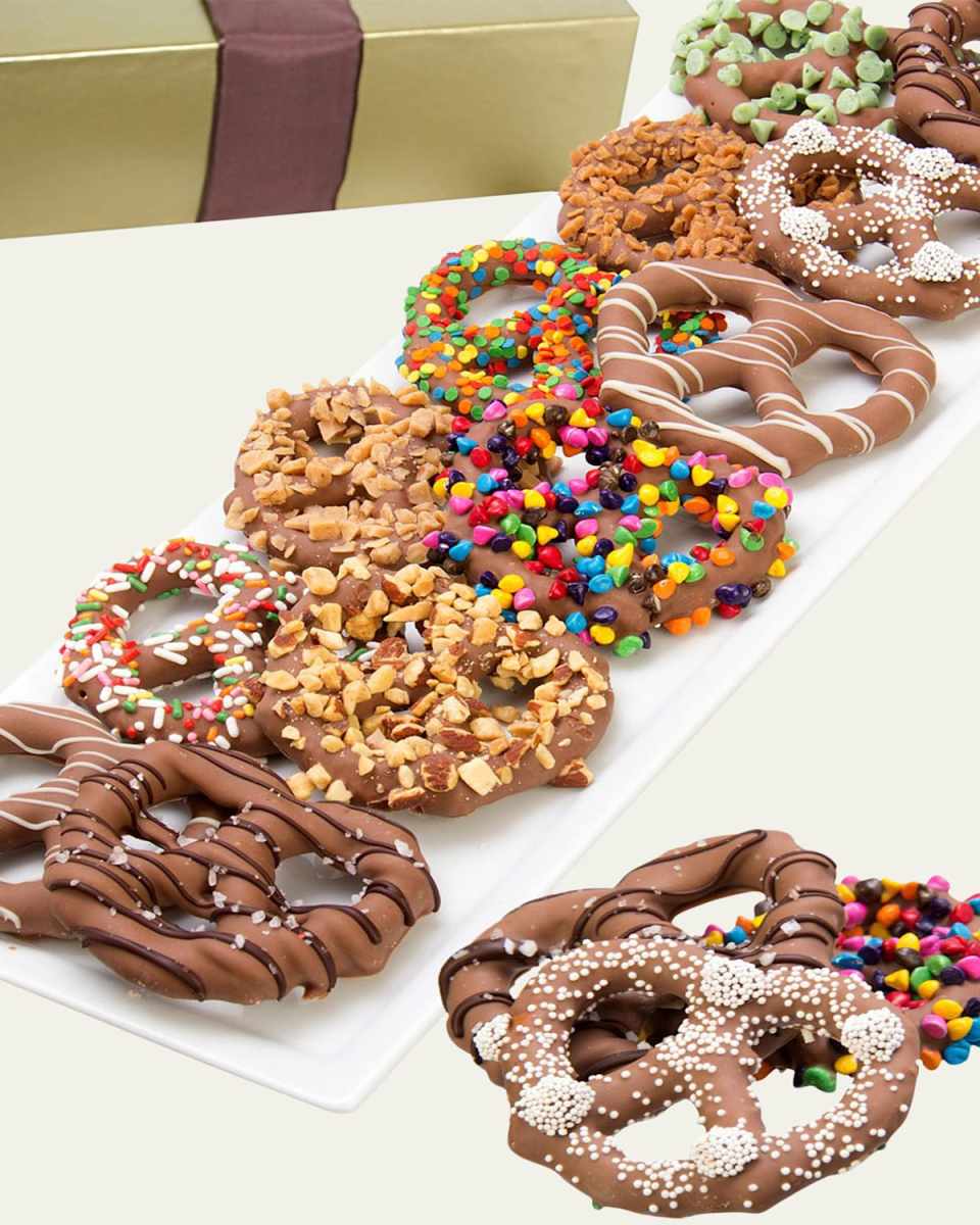 Ultimate Belgian Chocolate Covered Pretzel Twist